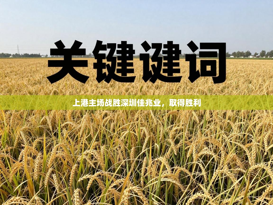 上港主场战胜深圳佳兆业,取得胜利 第2张